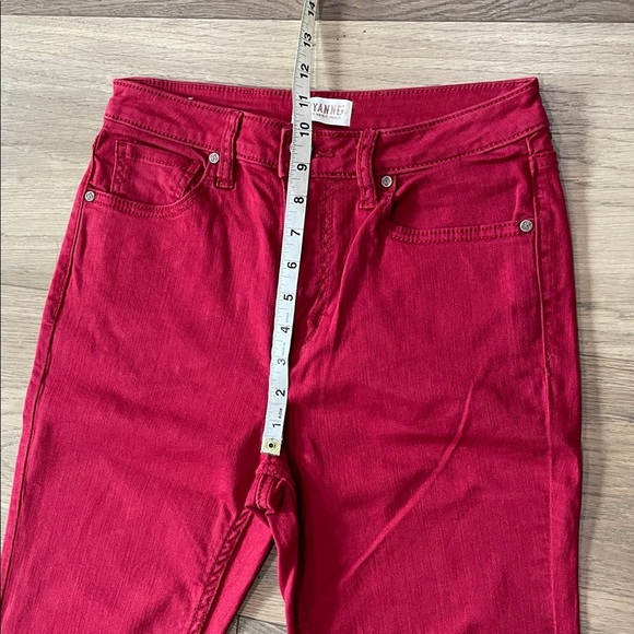 Shyanne Red Flare Bell Bottoms Denim Jeans Hippie Western Country Women's 30 - Picture 6 of 15